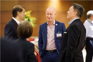 From left to right: Kulwant Singh Bardh, Head of Strategic Partnerships, Nanyang Executive Education, Nanyang Business School; Avi Liran, Chief Delighting Officer of Delivering Delight; and Chris Ong, Managing Director of DHL Express Singapore. (Photo credit: NBS NTU Business School)
