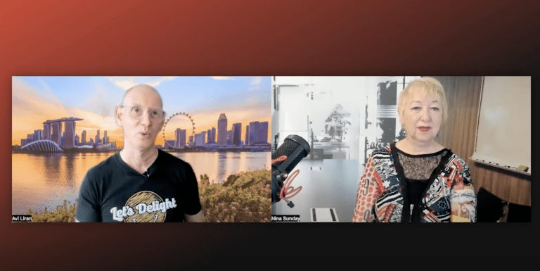 Avi Liran with Nina Sunday Podcast